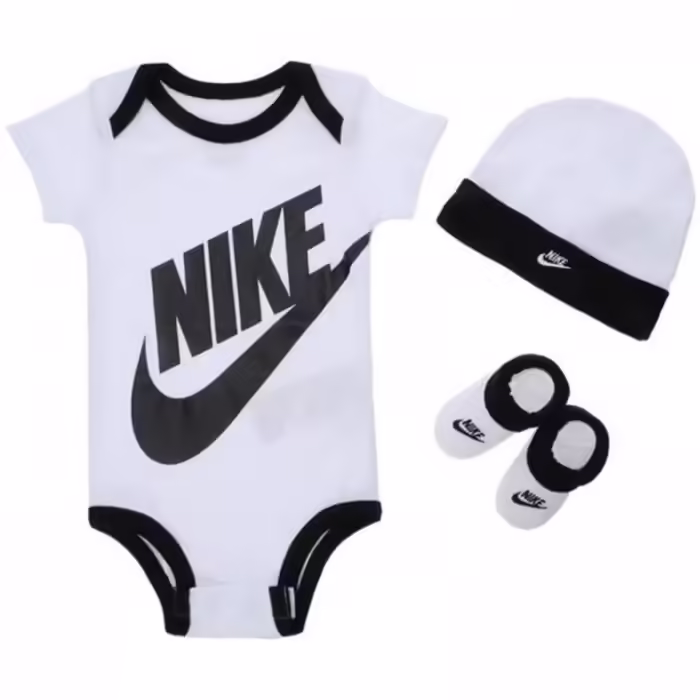 Bodi Nike FUTURA LOGO Alb 6-12M - 4