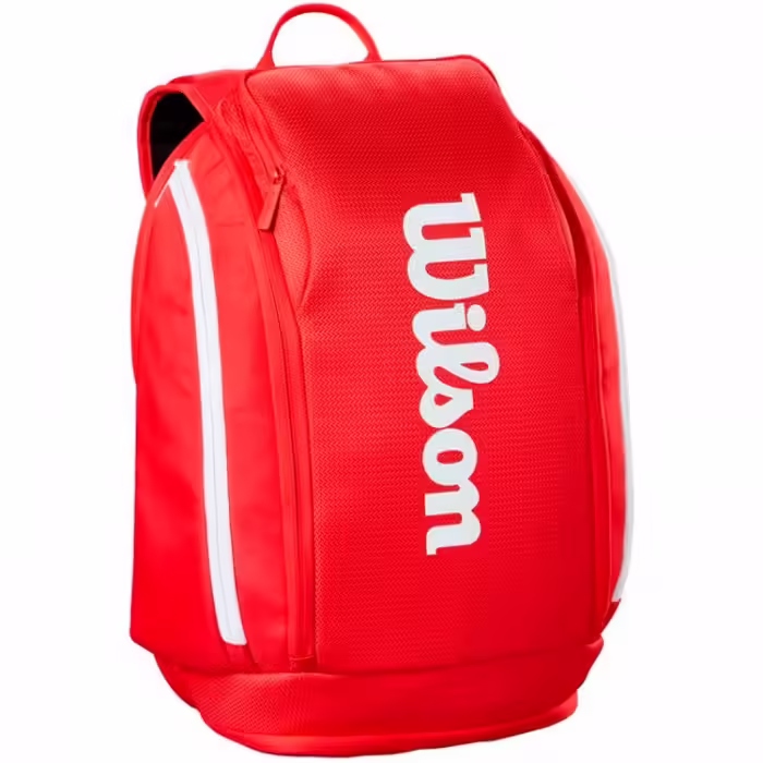 Рюкзак теннисный Wilson SUPER TOUR WILSON RED BACKPACK