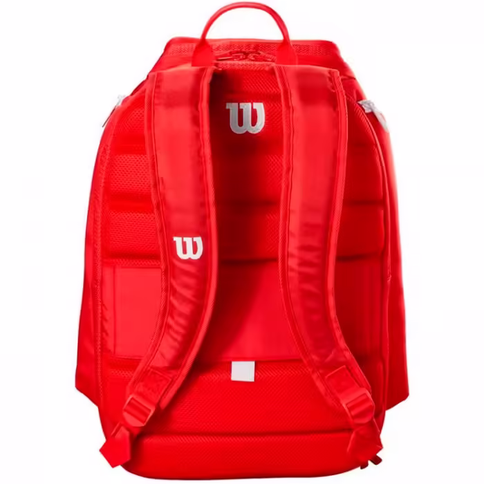 Рюкзак теннисный Wilson SUPER TOUR WILSON RED BACKPACK - 3