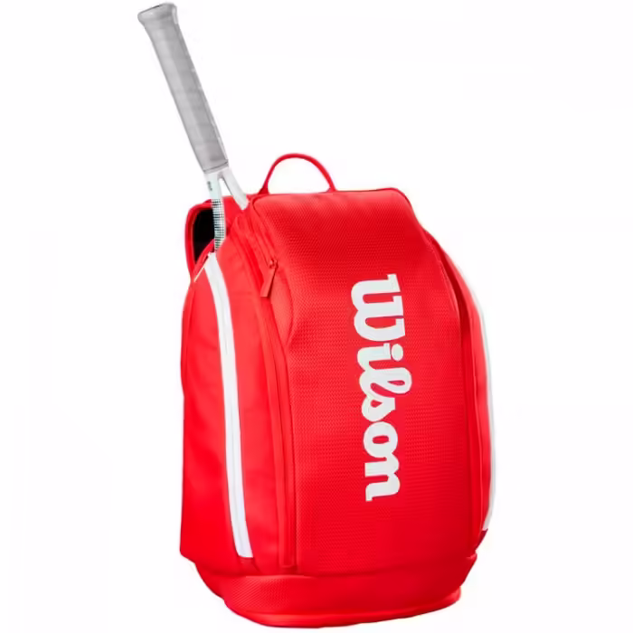Рюкзак теннисный Wilson SUPER TOUR WILSON RED BACKPACK - 4