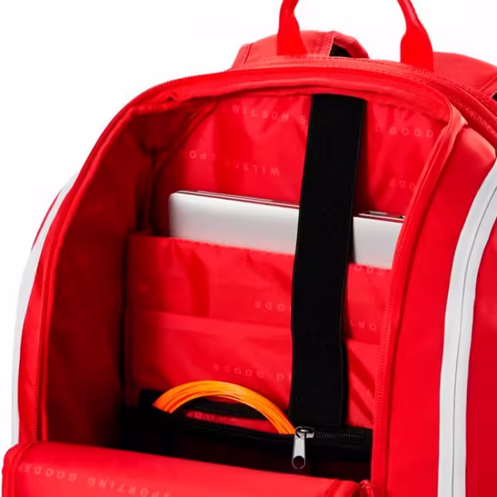 Рюкзак теннисный Wilson SUPER TOUR WILSON RED BACKPACK - 9