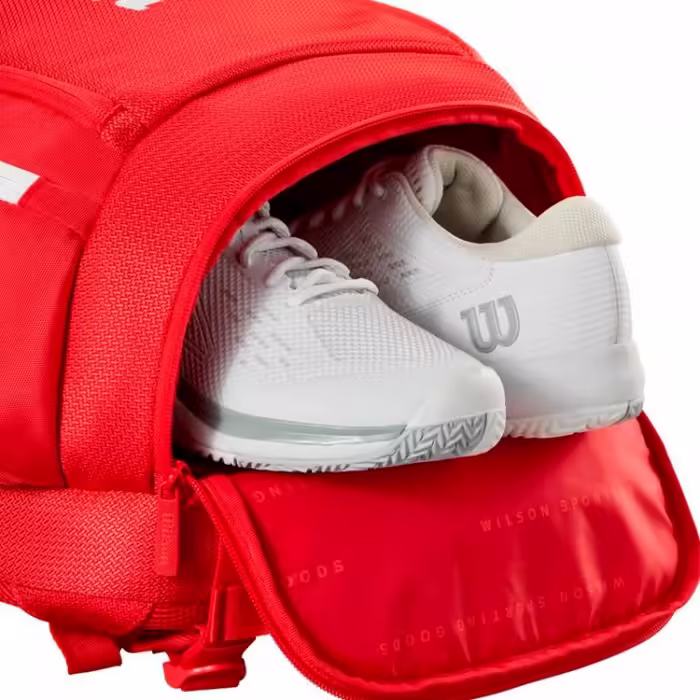 Рюкзак теннисный Wilson SUPER TOUR WILSON RED BACKPACK - 10