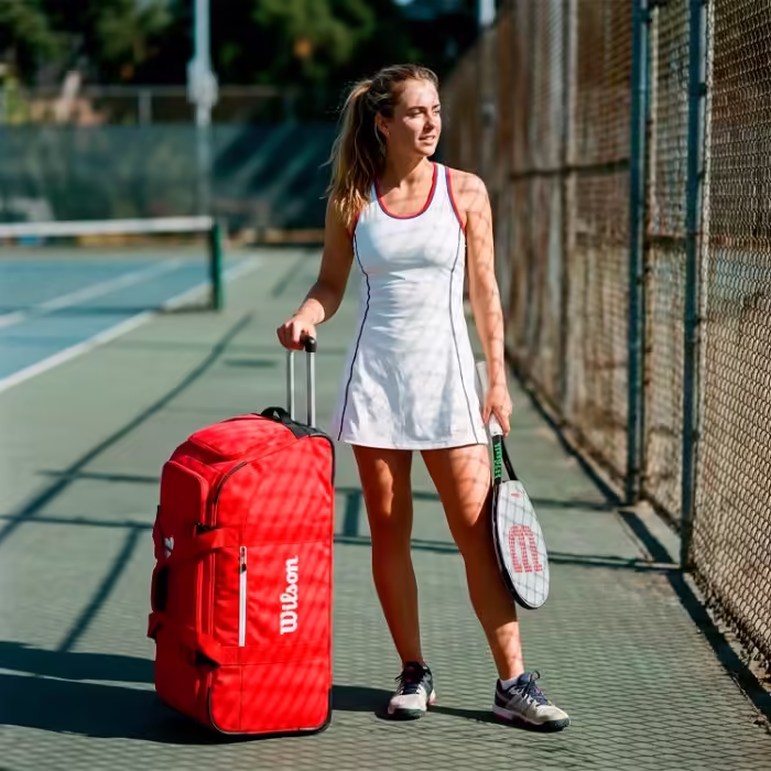 Сумка теннисная Wilson SUPER TOUR WILSON TRAVEL BAG 2025 - 9