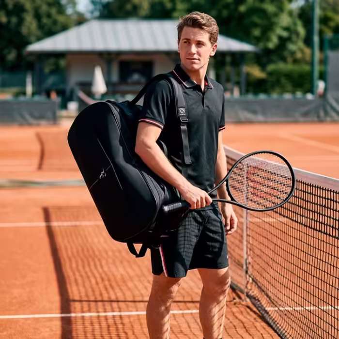 Сумка теннисная Wilson RF TOURNAMENT RACQUET BAG 9PK - 7