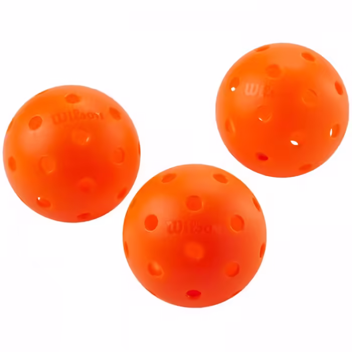 Набор мячей для пиклбола 3 шт Wilson TRU 32 INDOOR 3 PACK - 3