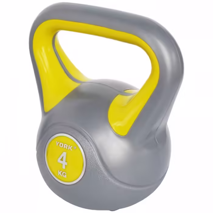 Greutate 4 kg YORK Vinyl Kettlebell