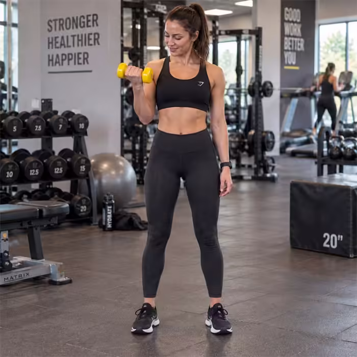 Гантель 1 кг HMS Vinyl Dipped Dumbbells (Fitbell) Желтый 1 kg - 5