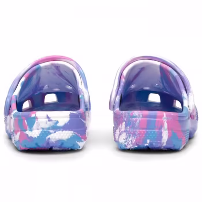 Slapi Crocs Marbled Clog K - 4