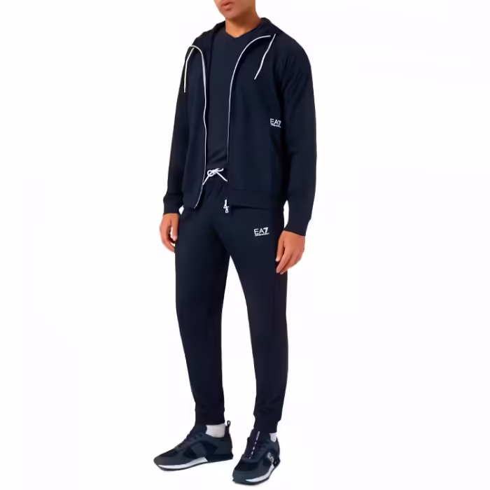 Hanorac EA7 EMPORIO ARMANI TRAIN CORE ID M HOODIE FZ LIGH - 4