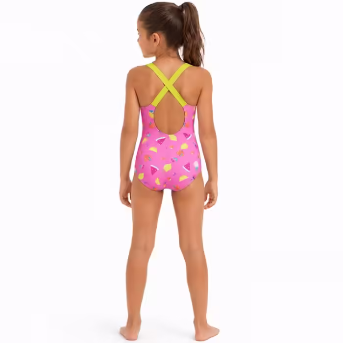 Costum pentru inot Speedo Print Cross Back One Piece - 2