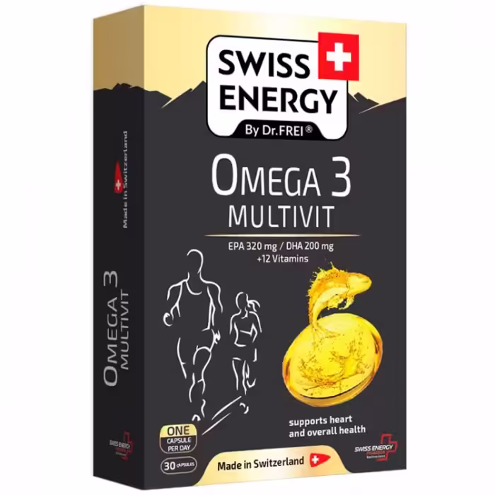 Витамины Swiss Energy Omega3 Multivit