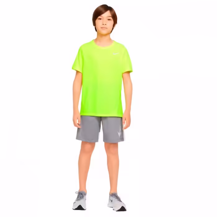 Футболка Nike B NK DF MILER Желтый XS - 8