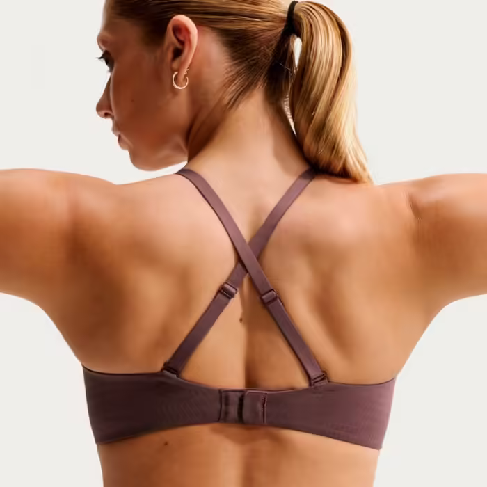 Спортивное бра Nike Alate Minimalist Коричневый - 2