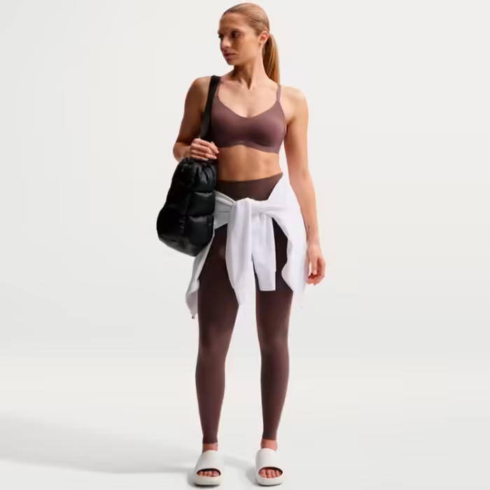 Спортивное бра Nike Alate Minimalist Коричневый - 3