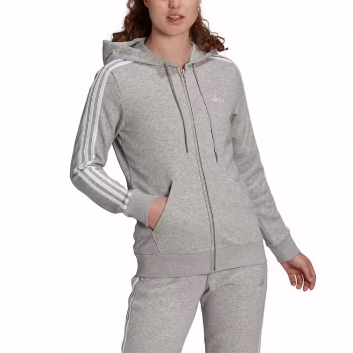 Hanorac Adidas W 3S FT FZ HD - 4