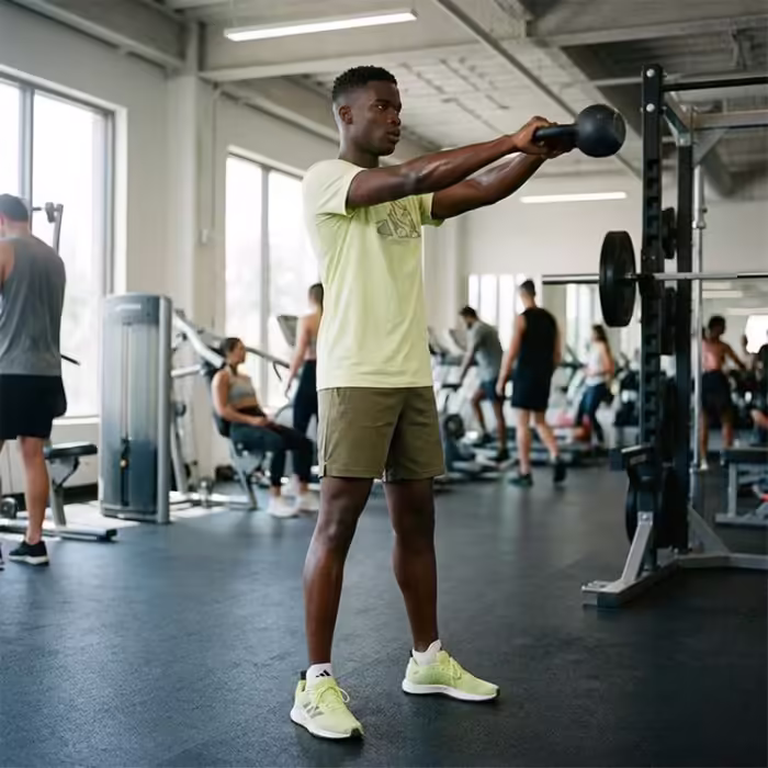 Футболка Adidas TR-ES+ TEE Желтый L - 7