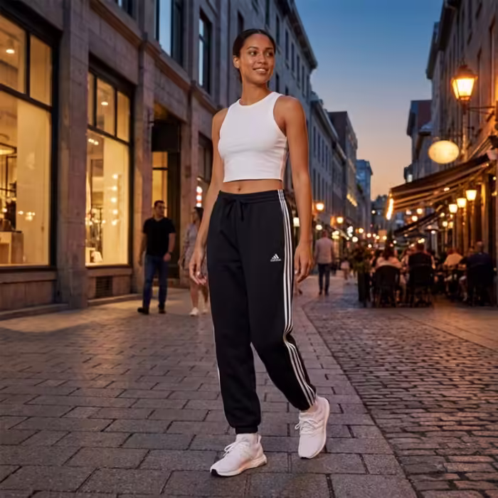 Pantaloni Adidas W 3S FT CF PT - 7