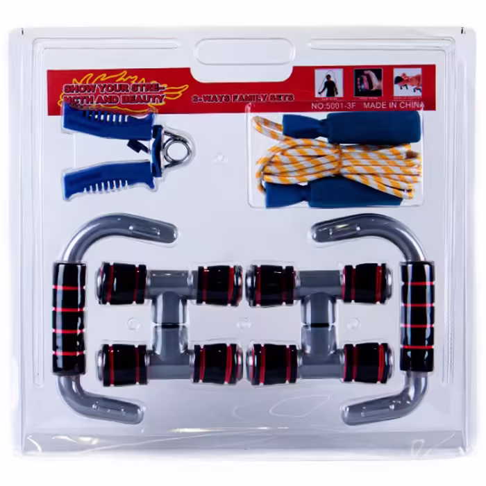 Set fitnes (expander p/mana + coarda sari + expander) JINAOLEI Expander set