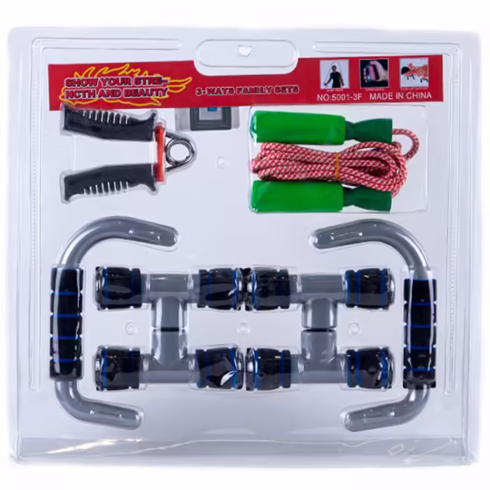 Set fitnes (expander p/mana + coarda sari + expander) JINAOLEI Expander set - 2