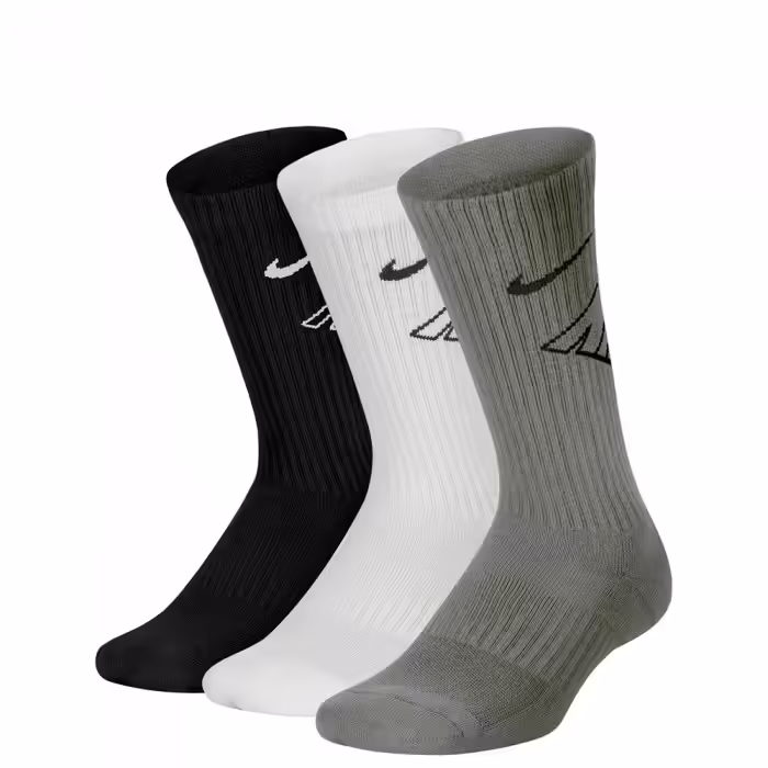 Носки Nike Y NK EVRY CUSH CREW 3PR - GFX Разноцветный M