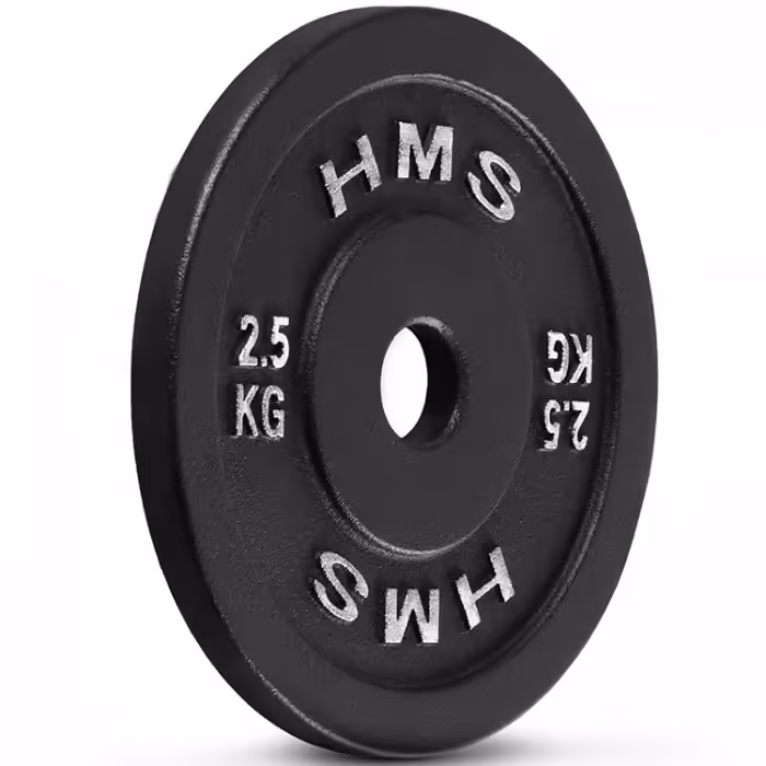 Disc 2.5 kg HMS Iron disc Negru 2.5 kg - 2