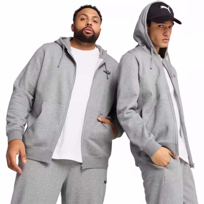 Hanorac Puma Essentials Logo Full-Zip Hoodie - 3