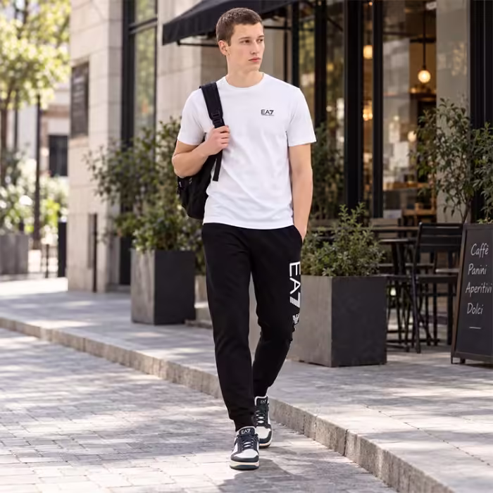 Футболка EA7 EMPORIO ARMANI TRAIN LOGO SERIES M TEE SS EXT - 9