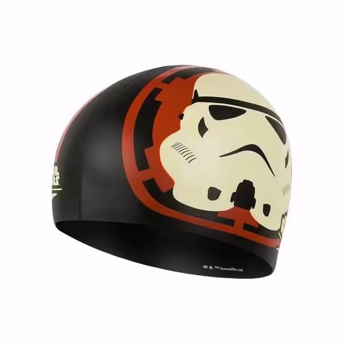 Силиконовая шапочка для плавания Speedo STORMTROOPER SLOGAN CAP JU