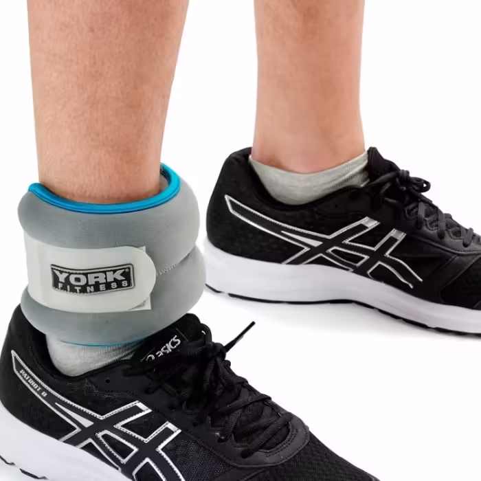 Bratari cu greutati 2x2 kg (pereche) YORK Soft ankle/wrist weights - 2