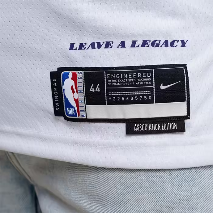 Майка Nike LAL MNK DF SWGMN JSY ASC 22 Белый S - 5