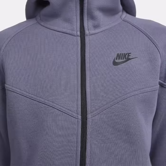 Толстовка Nike W NSW TCH FLC WR FZ HDY Синий XS - 7