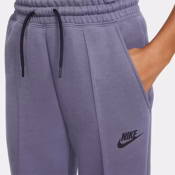 Pantaloni Nike G NSW TCH FLC JGGR Albastru S - 5