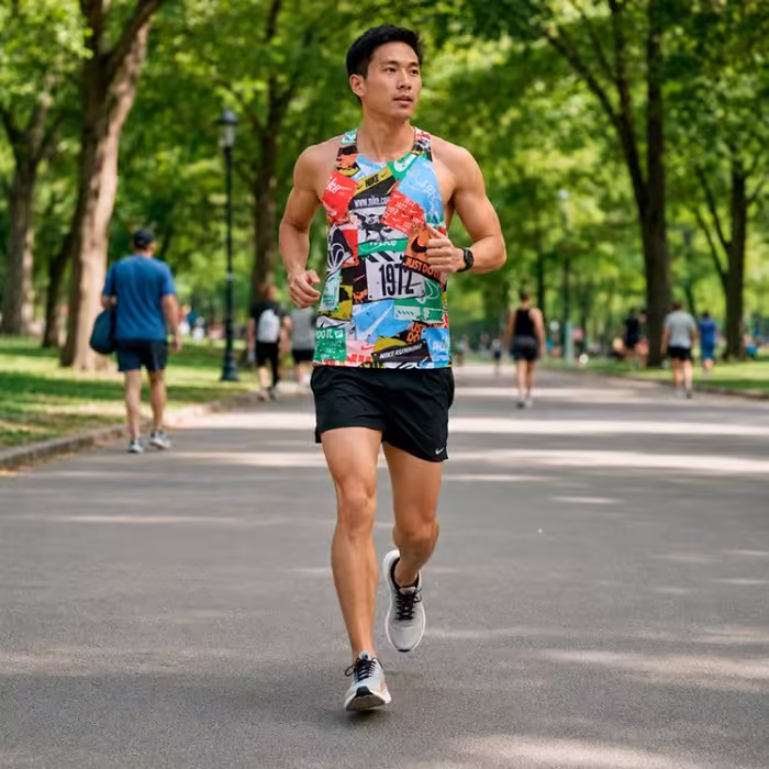 Maiou Nike M NK DF RUN ENERGY FAST SINGL Multicolor S - 8