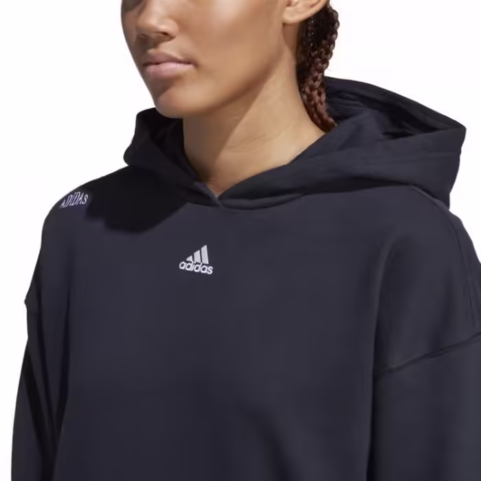 Hanorac Adidas BLUV Q1 HD SWT Negru 2XS - 5