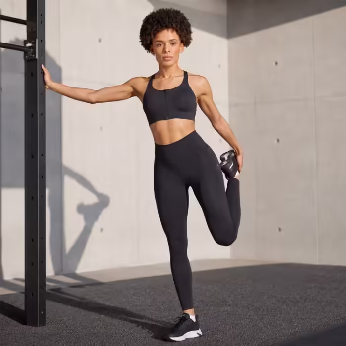 Спортивное бра Adidas TLRDIM L HS ZIP - 8