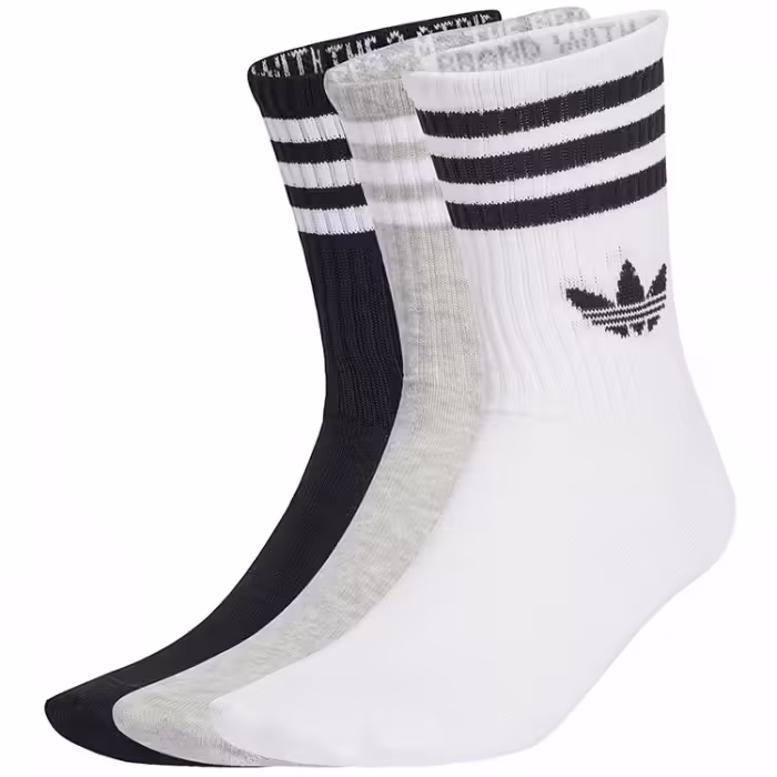 Носки Adidas 3-STRIPES CREW Белый S