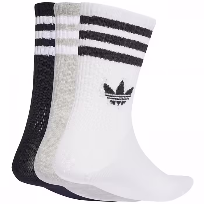 Носки Adidas 3-STRIPES CREW Белый S - 2