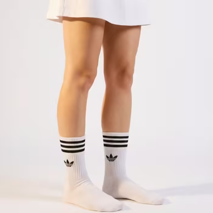 Носки Adidas 3-STRIPES CREW Белый S - 5
