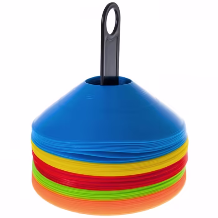 Conuri SHUANGCAI Football Marker 5x10pc. set