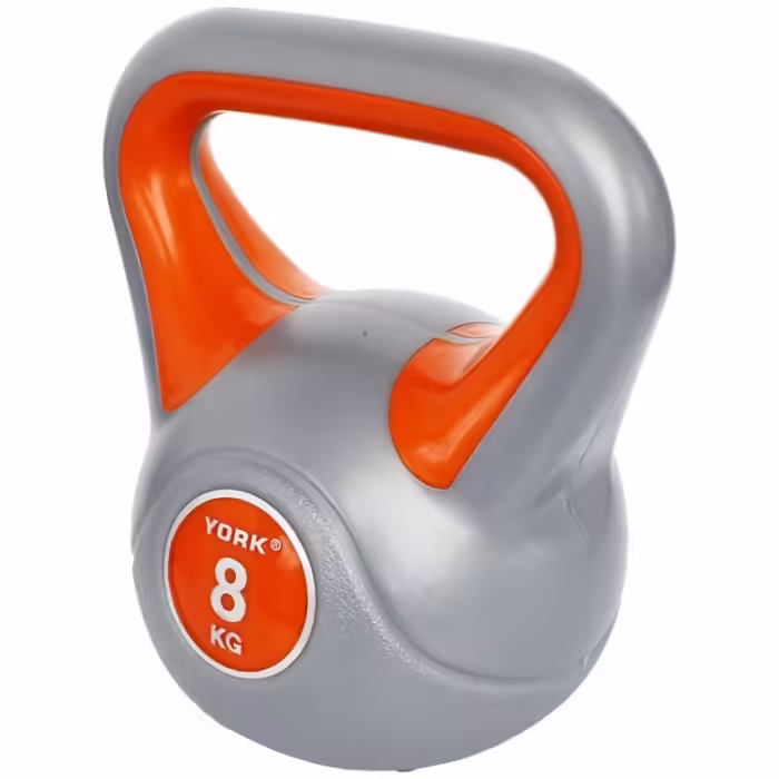 Greutate 8 kg YORK Vinyl Kettlebell