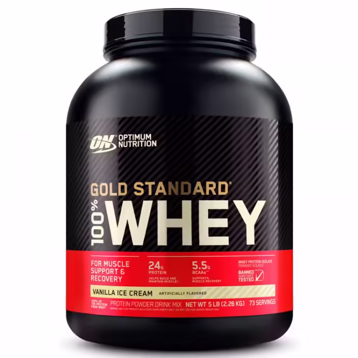 Сывороточный протеин Optimum Nutrition ON 100% WHEY GOLD VAN ICE CREAM 5LB