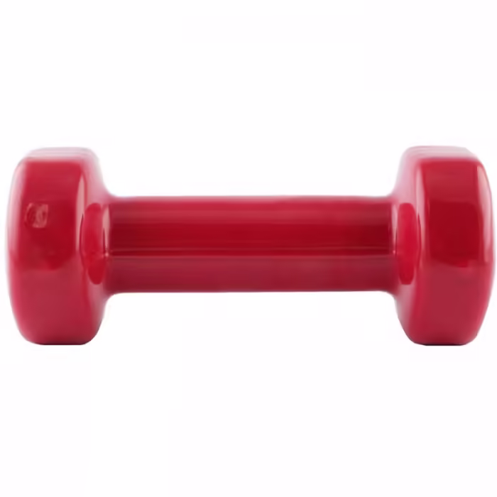 Гантель 2 кг HMS Vinyl Dipped Dumbbells (Fitbell) Красный 2 kg