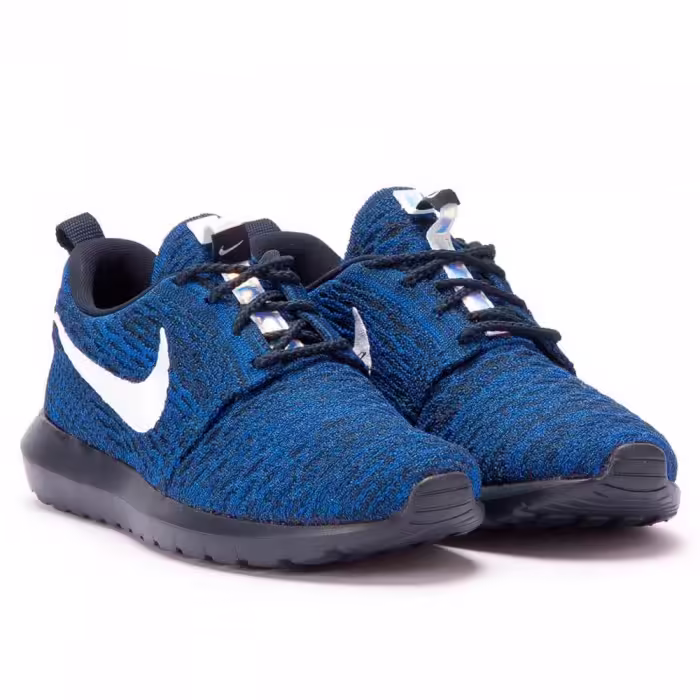Кроссовки Nike Roshe NM Flyknit Синий 39 - 2