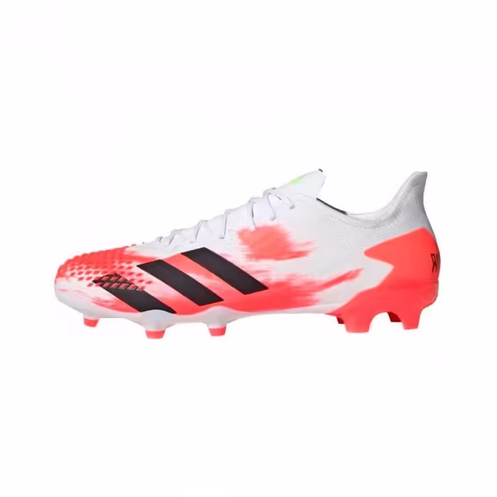 Бутсы Adidas PREDATOR 20.2 FG Белый/Красный 40.5