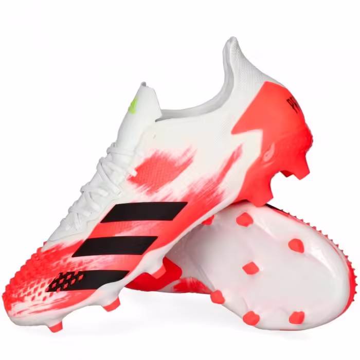 Бутсы Adidas PREDATOR 20.2 FG Белый/Красный 40.5 - 2