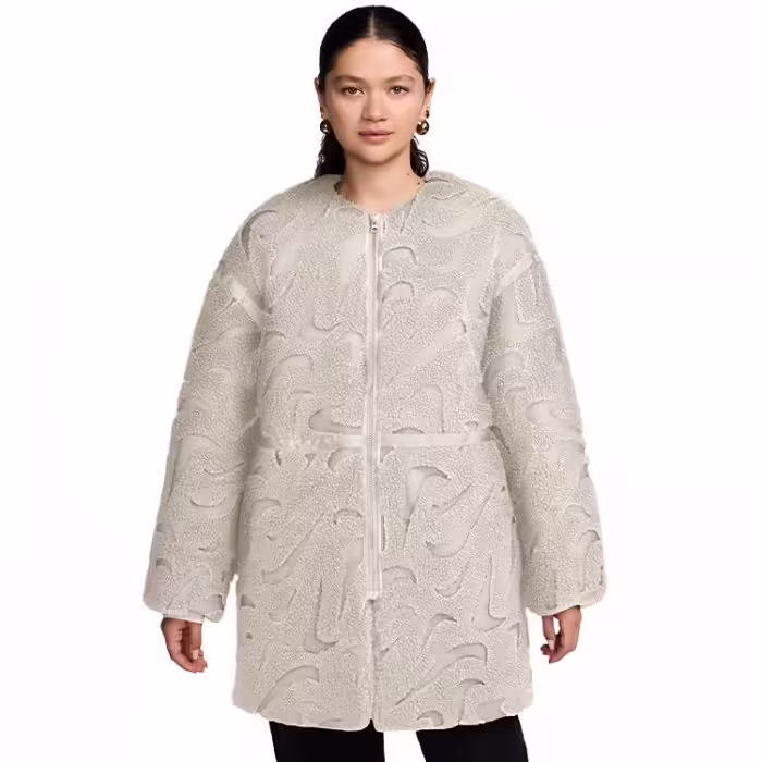 Куртка Nike W NSW COZY HBR JKT Бежевый M - 5