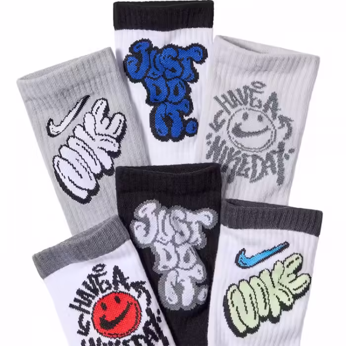 Sosete Nike Everyday Cushioned Crew Socks 6 Pairs - 2