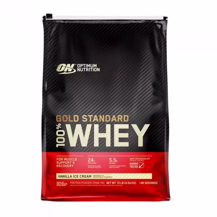 Proteine din zer Optimum Nutrition ON 100% WHEY GOLD VAN ICE CREAM 10LB - 3