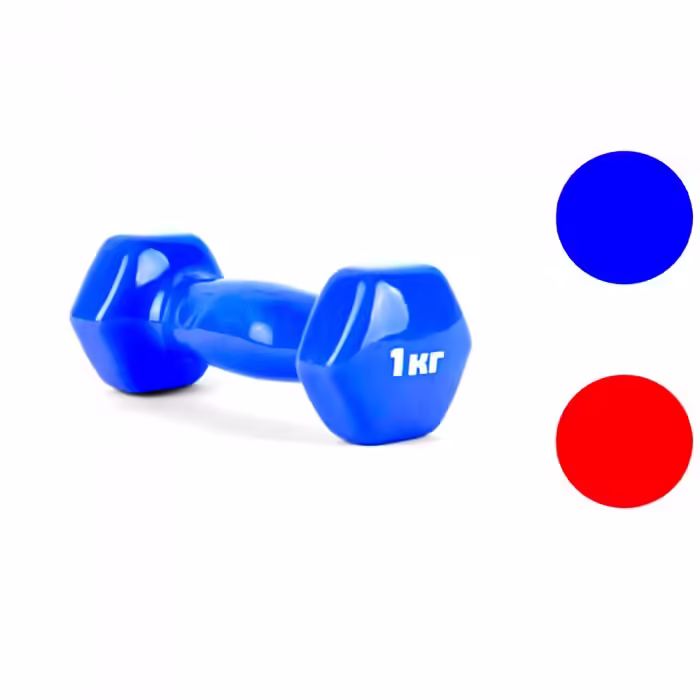 Gantera 1 kg SILAPRO Dumbbell - 4