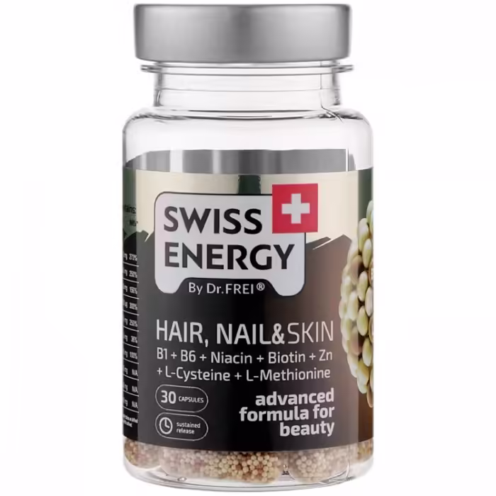 Витамины Swiss Energy NanoCaps Swiss Energy HAIR NAIL  SKIN N30 - 2